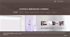 Desktop Screenshot of espaceimmolyon.com